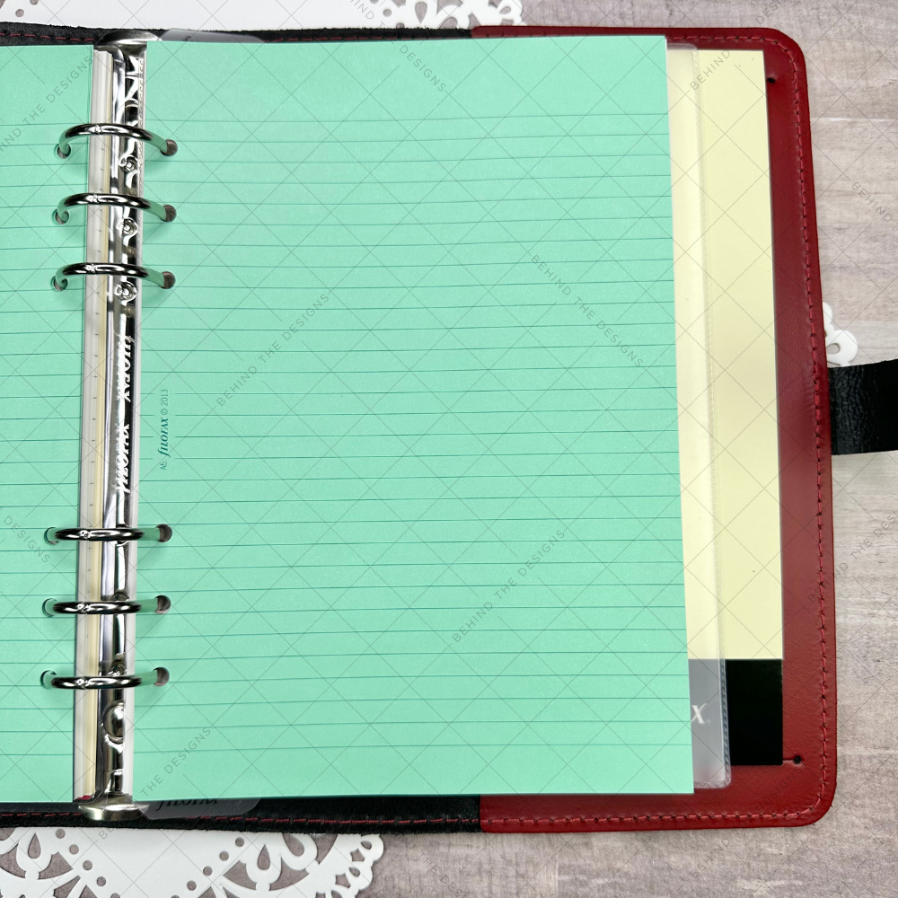 Filofax Original A5 Organizer Pillarbox Red - Image 9