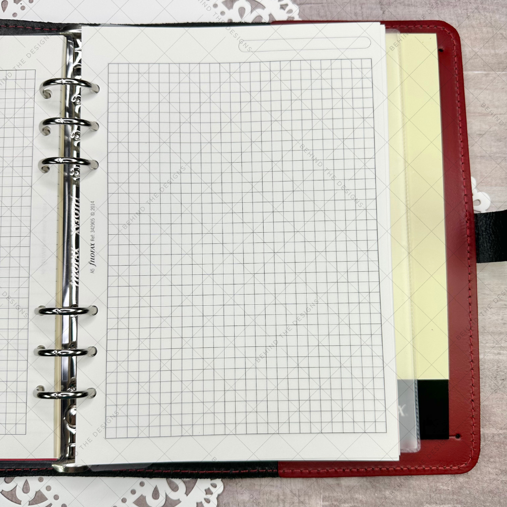 Filofax Original A5 Organizer Pillarbox Red - Image 6