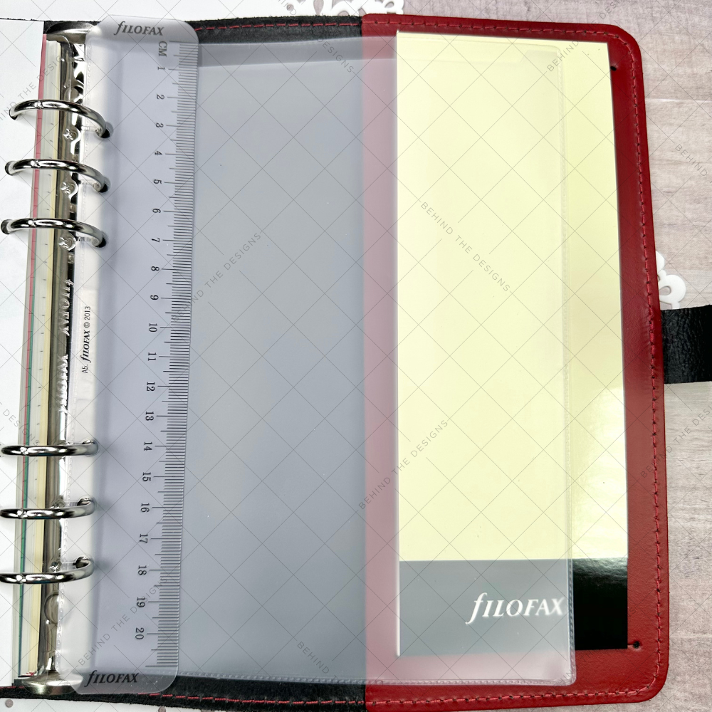 Filofax Original A5 Organizer Pillarbox Red - Image 12
