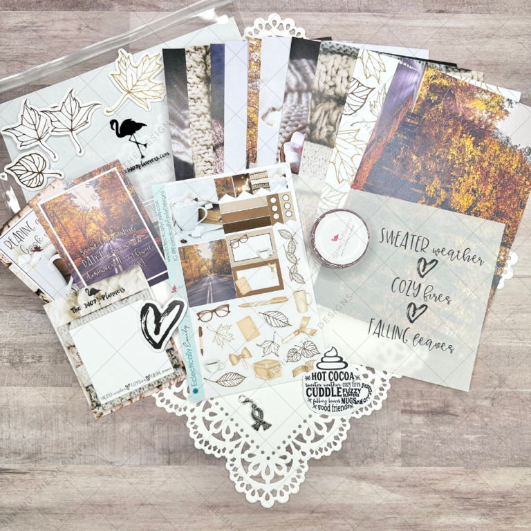 The 1407 Planners 2018 Sweater Weather Kit