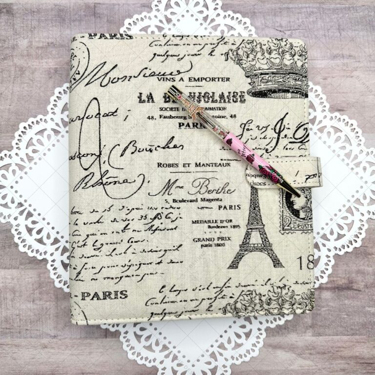 Paris Eiffel Tower A5 Ring Planner