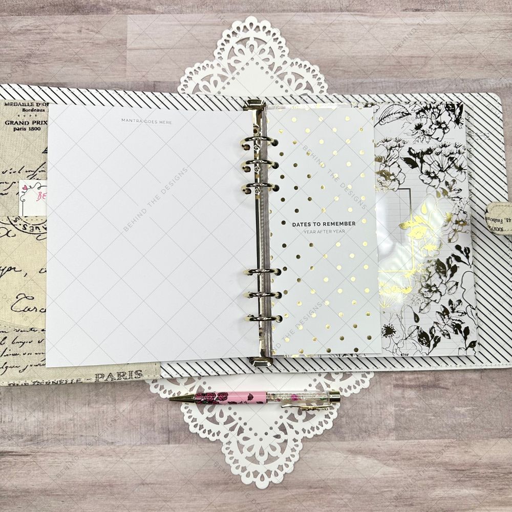 Paris Eiffel Tower A5 Ring Planner - Image 3